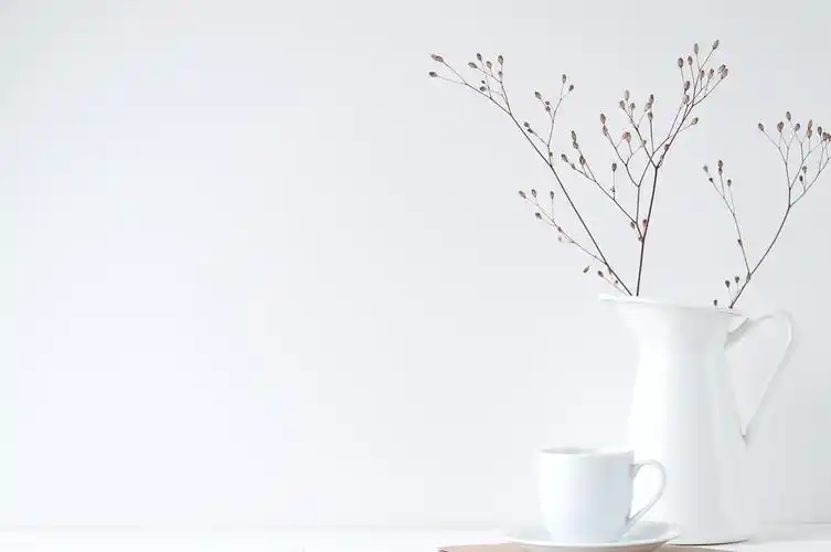 极简单色素雅背景图片白色简约科技医生医疗团队图标展板背景20220