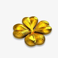 金色四叶草头像图片_微信头像图片大全