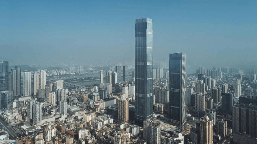 长沙也有双子塔?最高楼是湖南第一,全国第十,耗资160亿