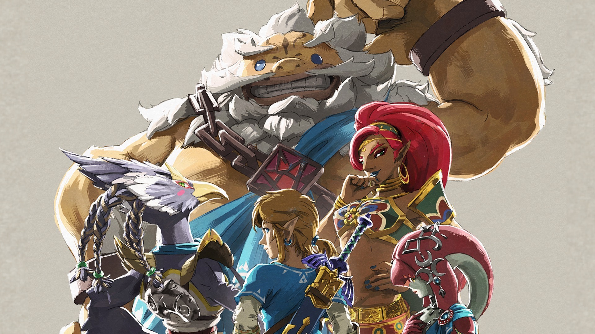 [举手提问] [ns] 求个绿帽子林克塞尔达和四英杰的合照,想做壁纸