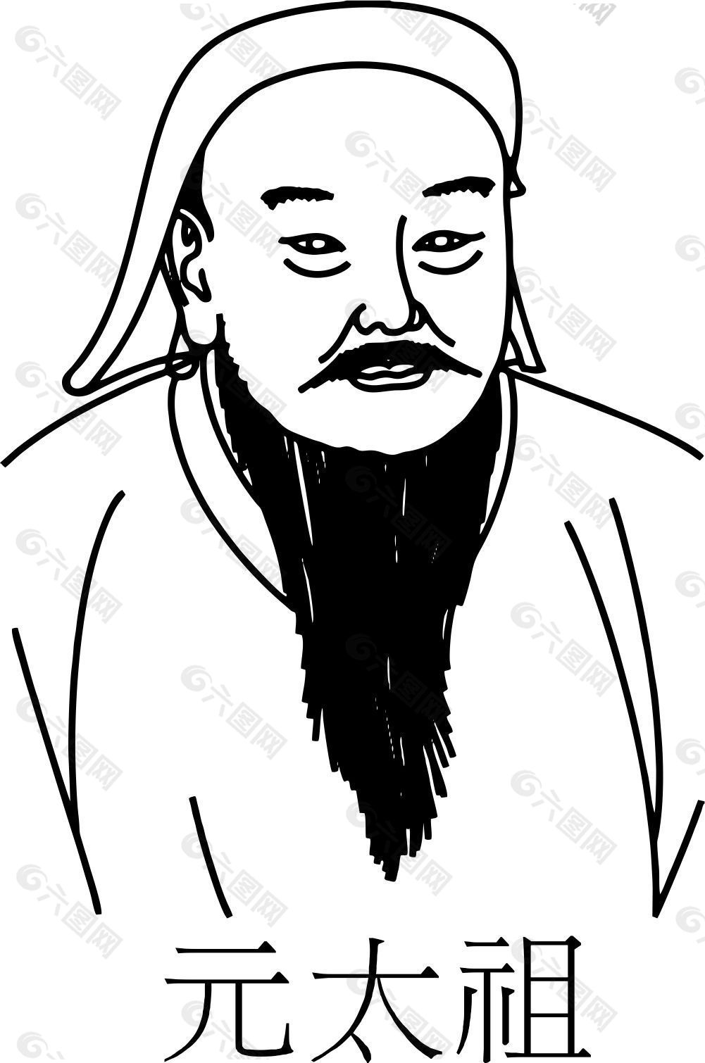 历史名人元太祖