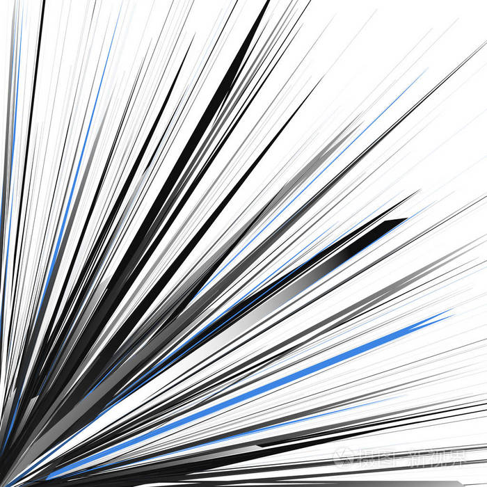 纹理的径向直线