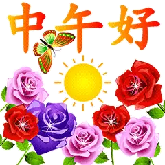 中午好动态图中午好表情图群发给朋友中午好祝福语