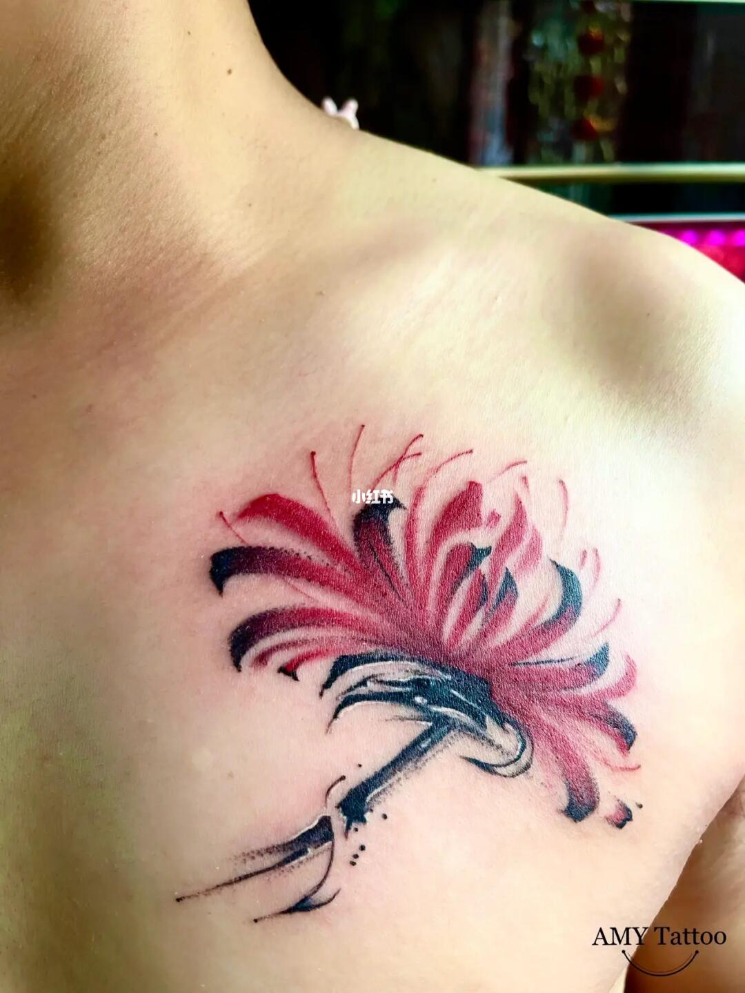 北京纹身  #纹身  #彼岸花  #彼岸花纹身