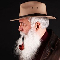 白胡子帅老头头像 真人白胡子苍苍男人头像图片_微信头像图片大全