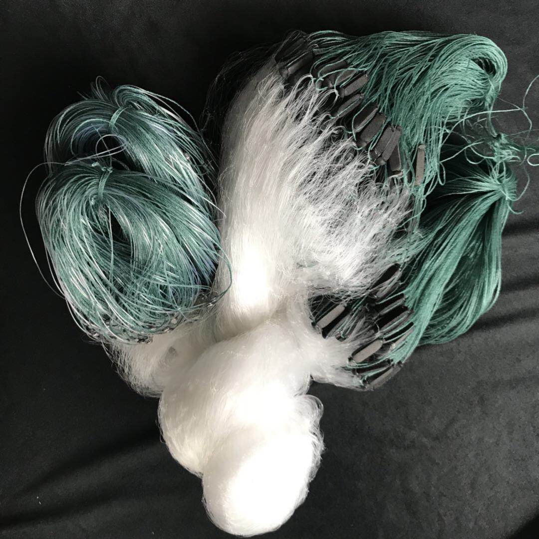 鱼网渔网粘网餐白条一指小鱼单层捕鱼马口沾网鱼网