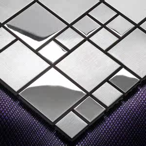 class=h>马赛克 /span>瓷砖 span class=h>银色 /span>镜面装饰 span