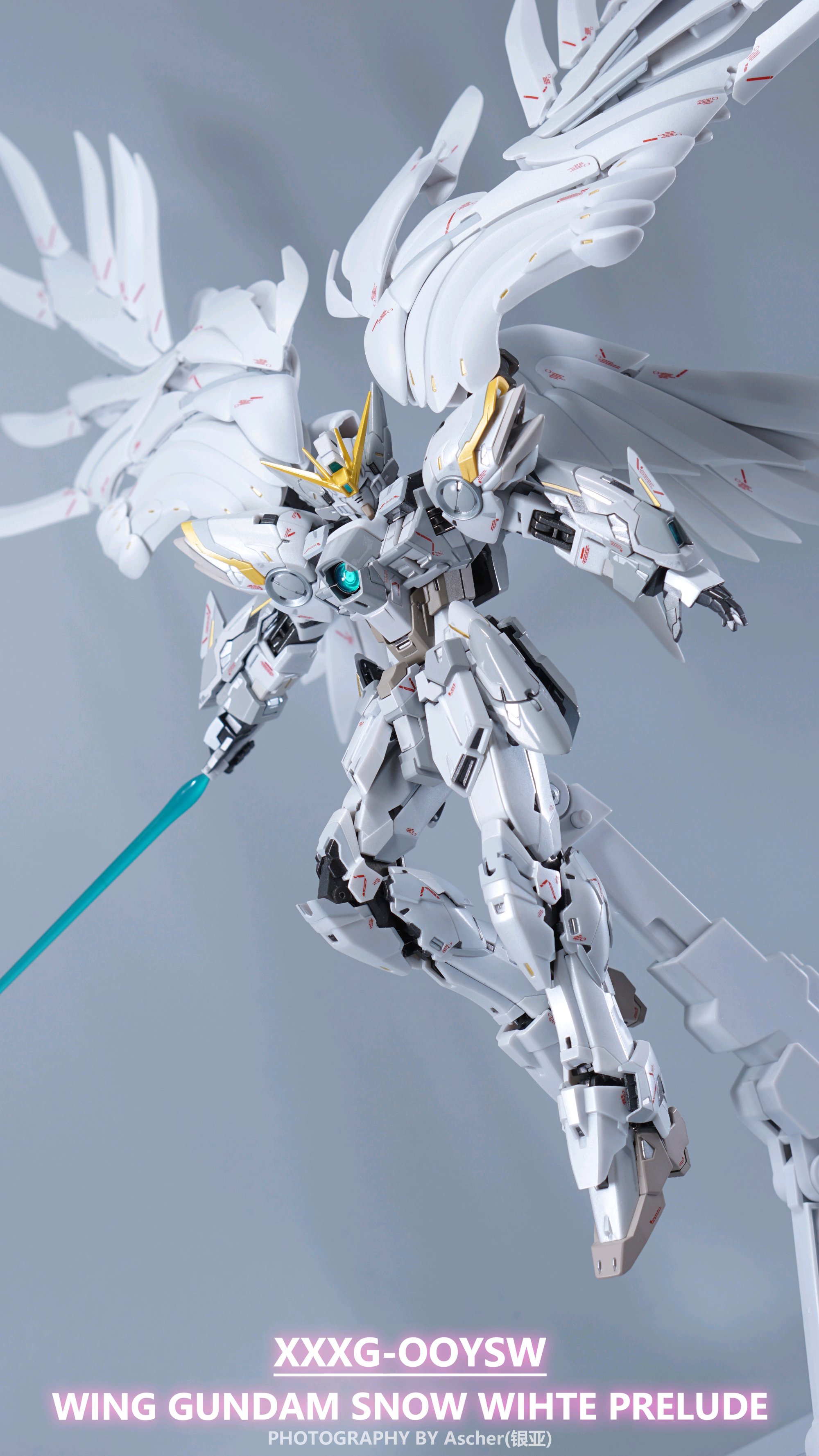 吧友展示银亚gffmcfix1021飞翼高达白雪姬