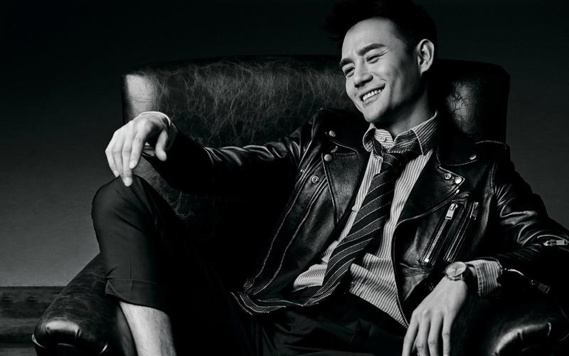 王凯黑色系禁欲写真高清桌面壁纸王凯明星禁欲男神