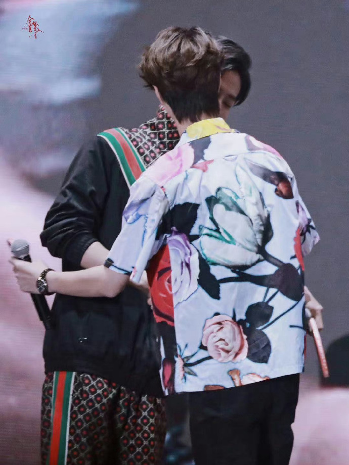 肖战王一博错位动图