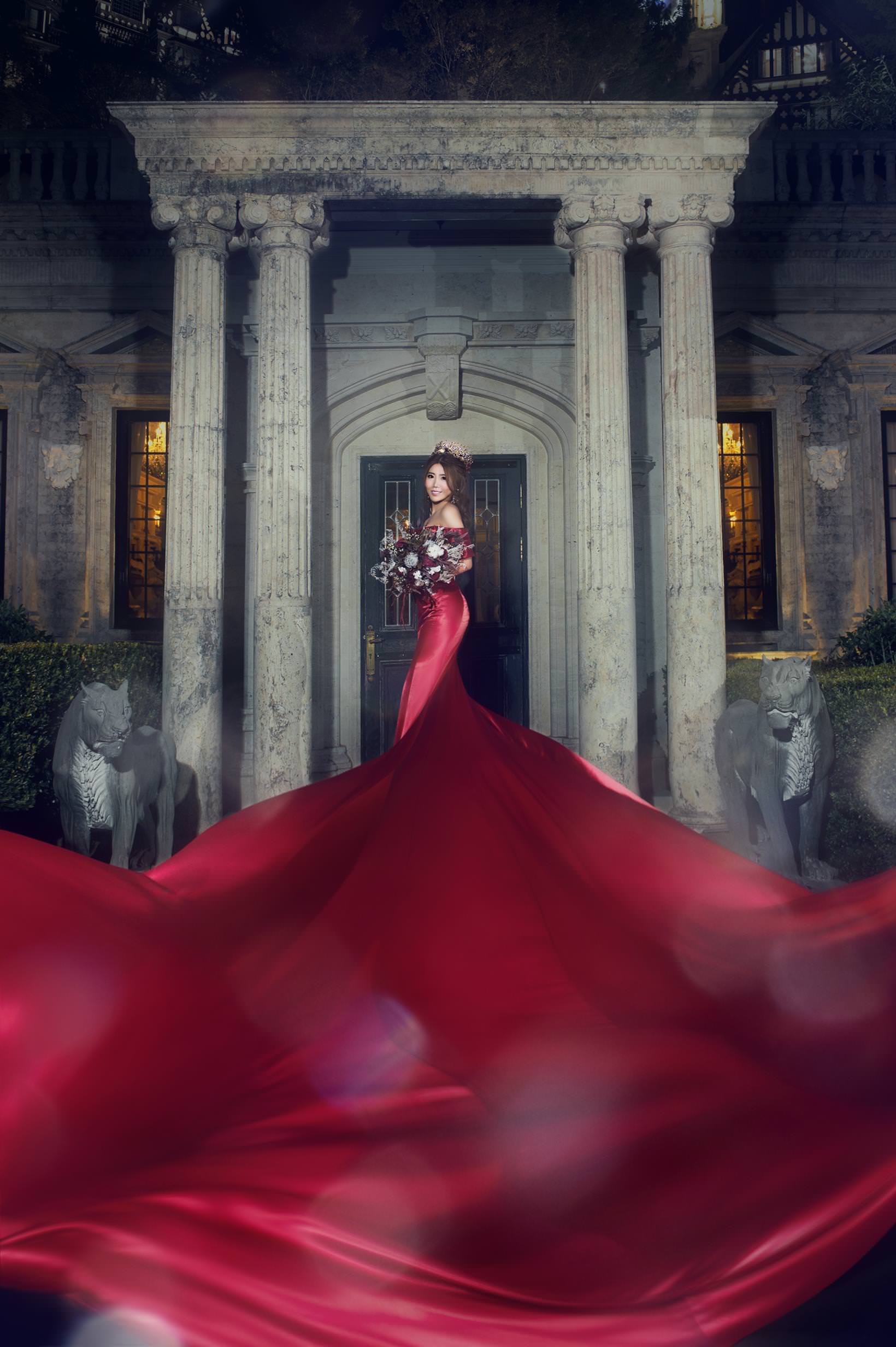 上了杂志的老英格兰的绝美婚纱.华纳婚纱评价