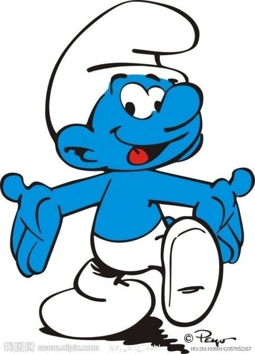 蓝精灵简笔画颜色 简笔画图片大全-蒲城教育文学网