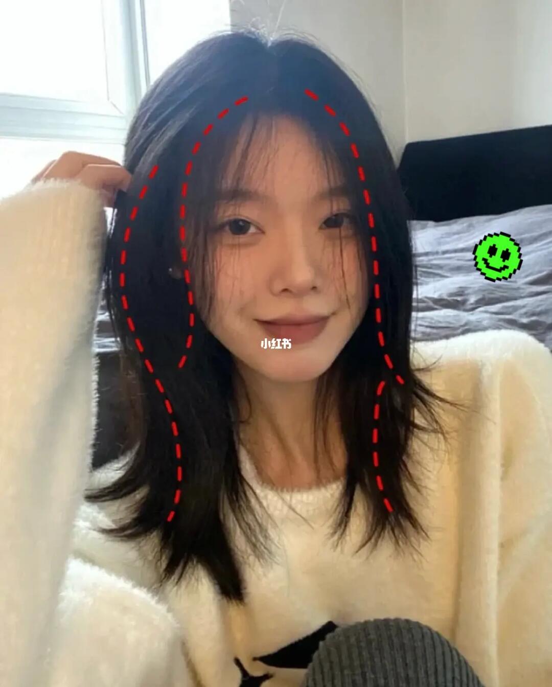 救命啊!心心念念想要的刘海碎发终于剪到了