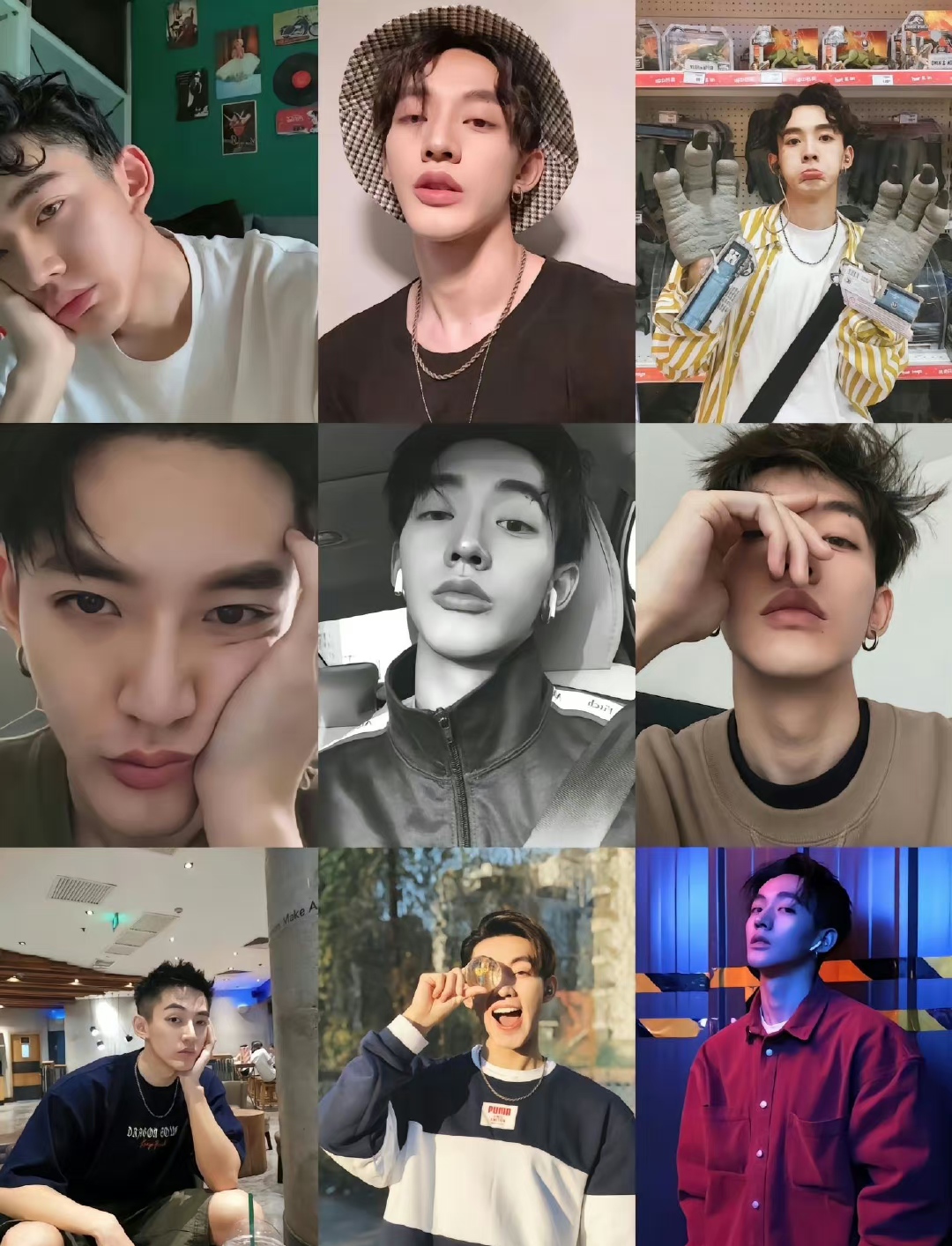 考古邓为早期照片,真的是非过没丑过,和涂山璟反差好大啊,网友戏称这