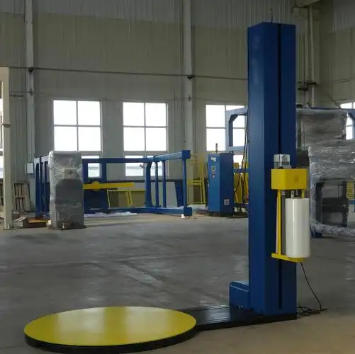 托盘式拉伸膜缠绕机 pvc缠绕膜缠绕机