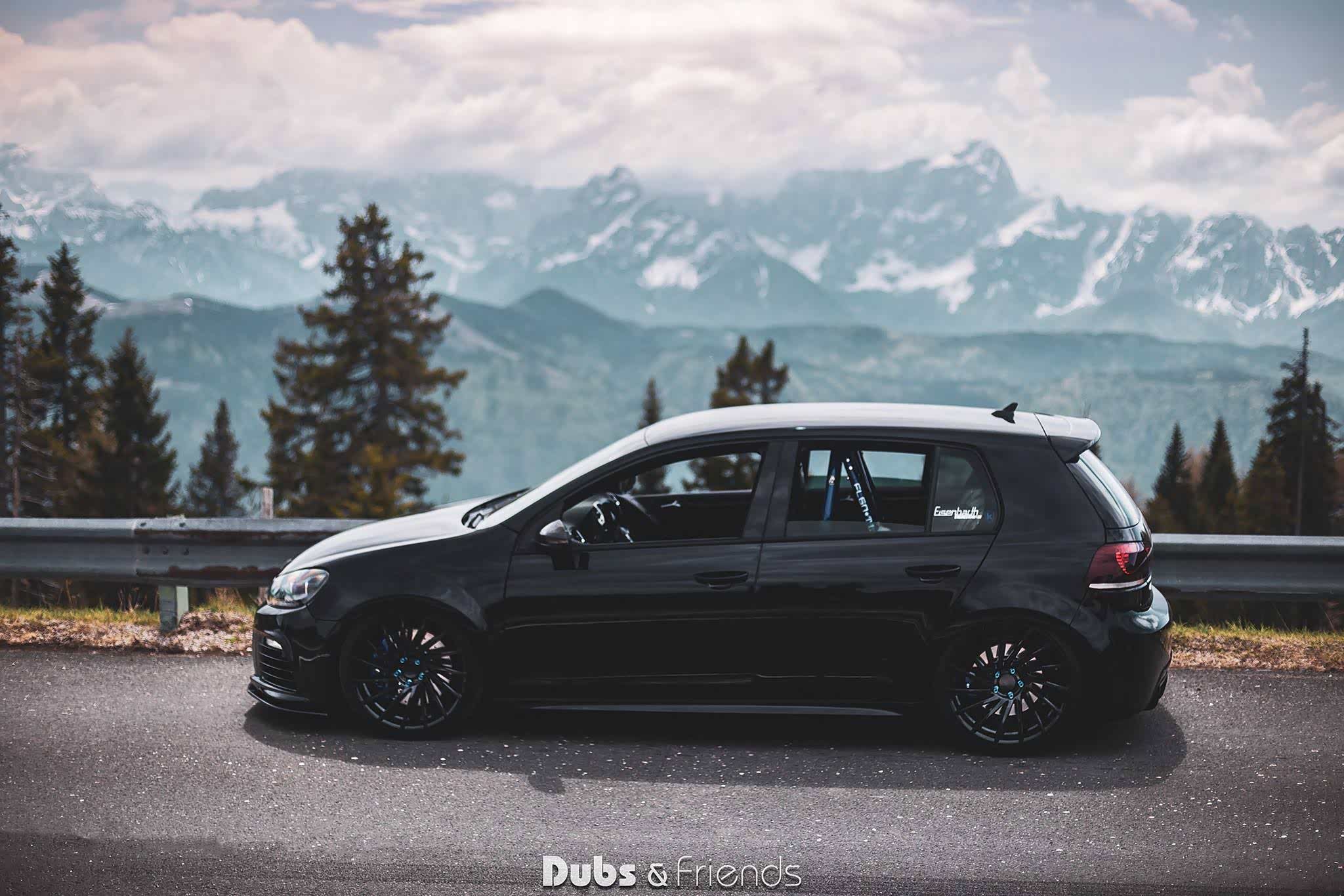 装上防滚架只为展示不凡内在,黑武士高尔夫mk6改装案例