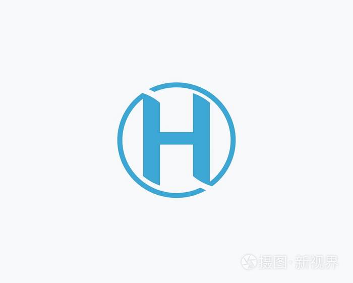 字母 h logo 图标设计矢量标志
