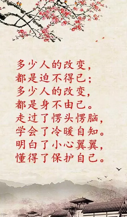 善良不能盲目,心软要自由限度:把人情冷暖看淡,把世态炎凉看浅