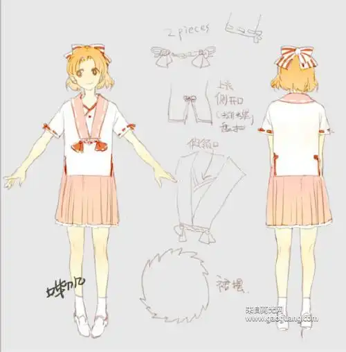 校服怎么画好看34张校服设计图片大全