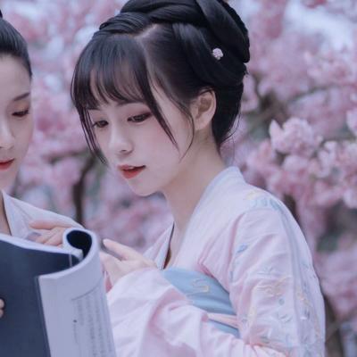 古风意境女生闺蜜头像