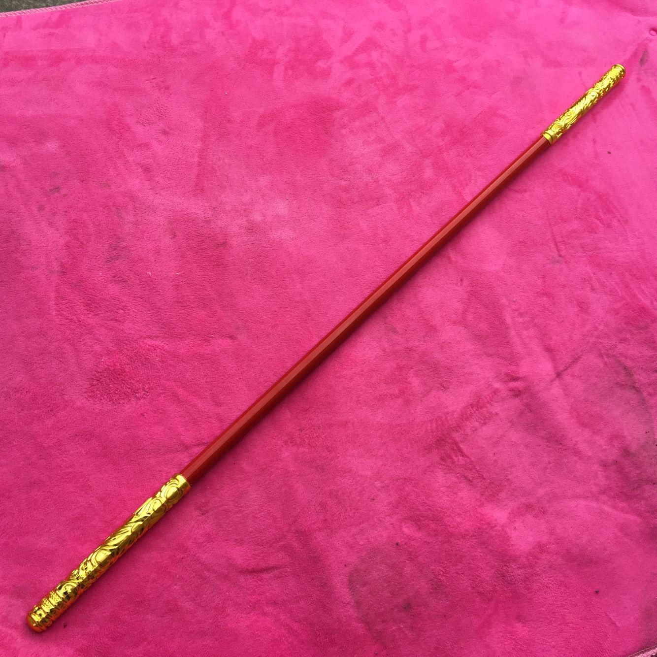 厂家直销批发新款不锈钢金箍棒兵器齐天大圣棒子儿童玩具长棍