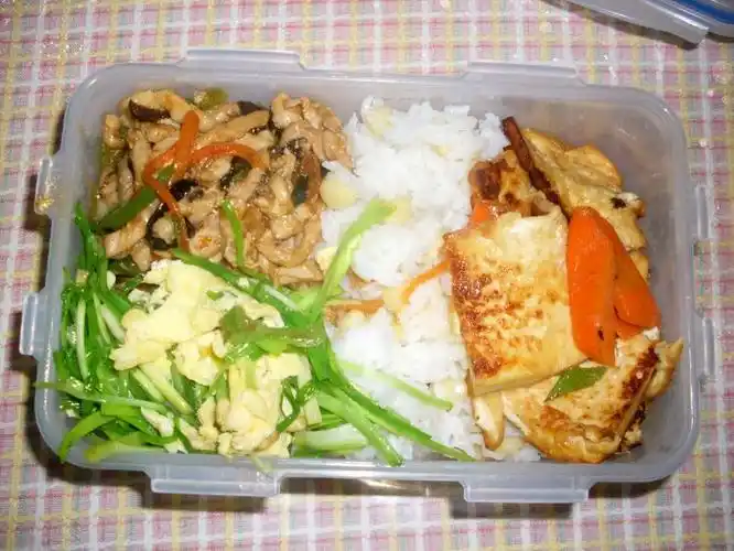清荷"美食课堂"系列三(营养午餐盒饭搭配)