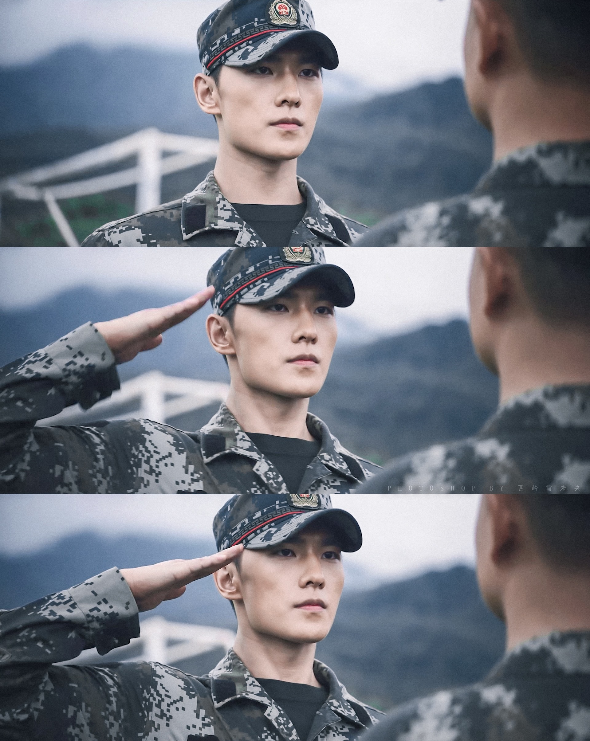 军人出身的杨洋,穿上军装当然是一身正气 @杨洋_高清图集_新浪网