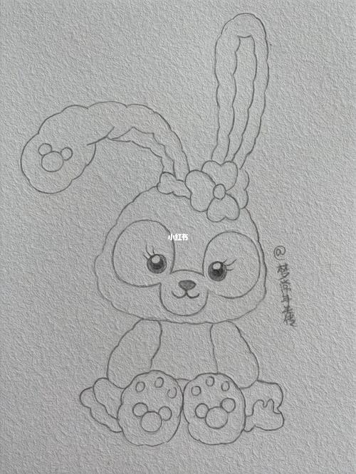 简笔画星黛露马克笔简笔画附线稿78星黛露简笔画78最简单画法在这