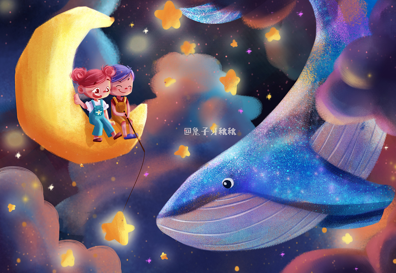 2021乐划锁屏插画大赛--纯真梦幻的世界