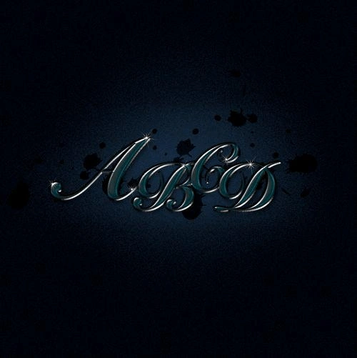 ps制作质感神秘文字