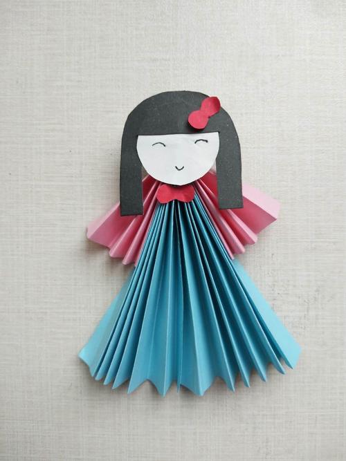 手工折纸连衣裙怎么折简单又漂亮女生夏天必备哦如何折纸小花伞漂亮的