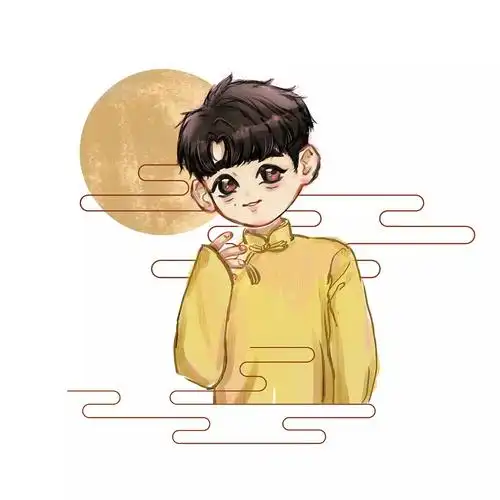 人物形象插画德云社张云雷