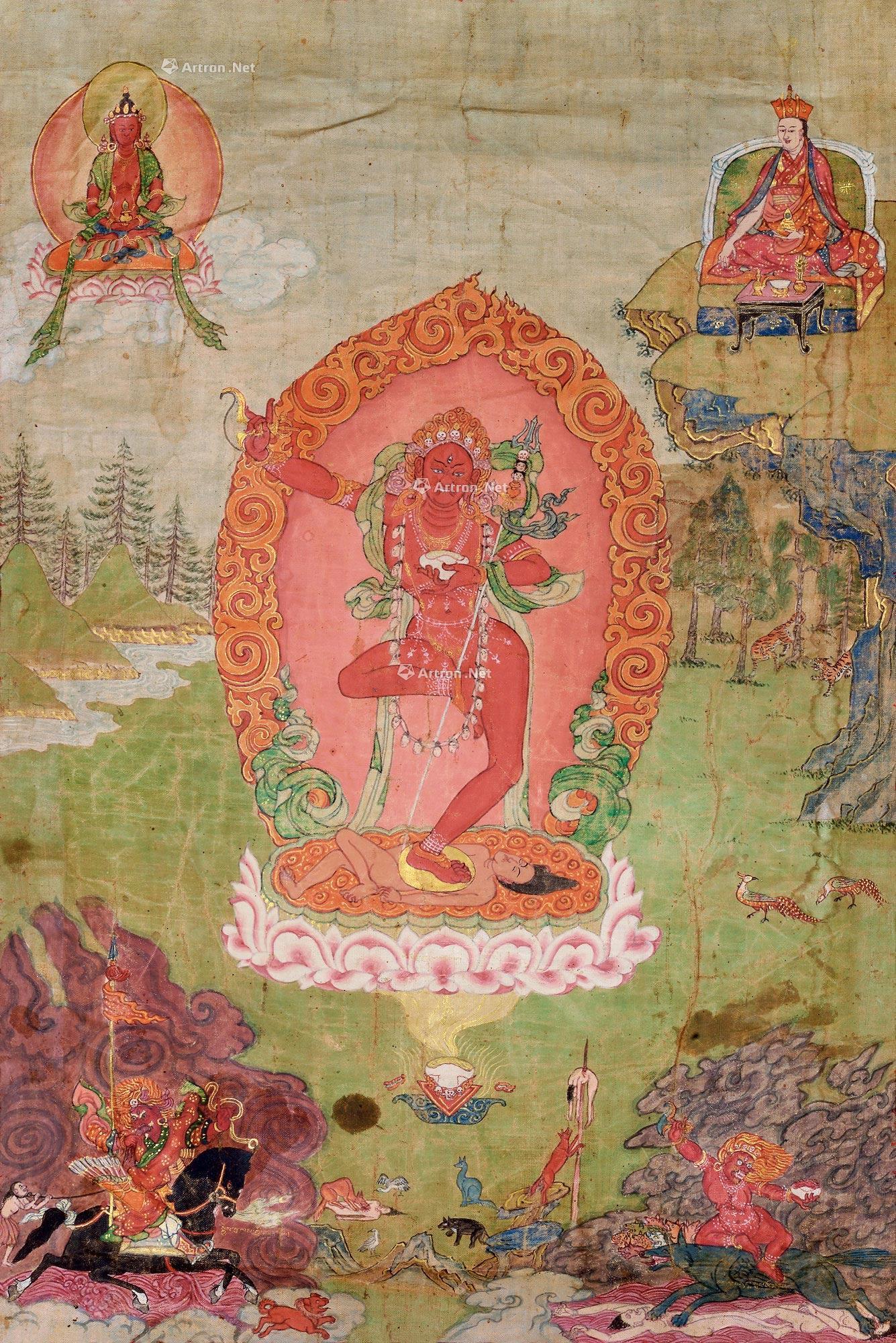 *1945 18世纪 金刚亥母唐卡