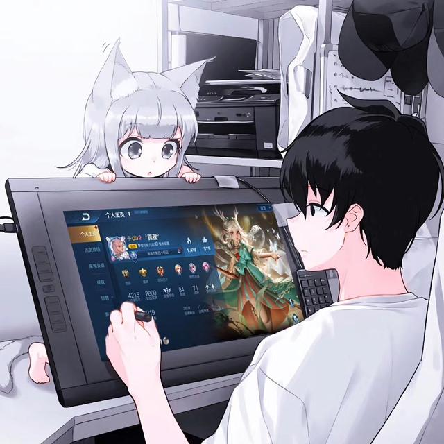 好玩的情侣头像,王者荣耀好看还是我好看