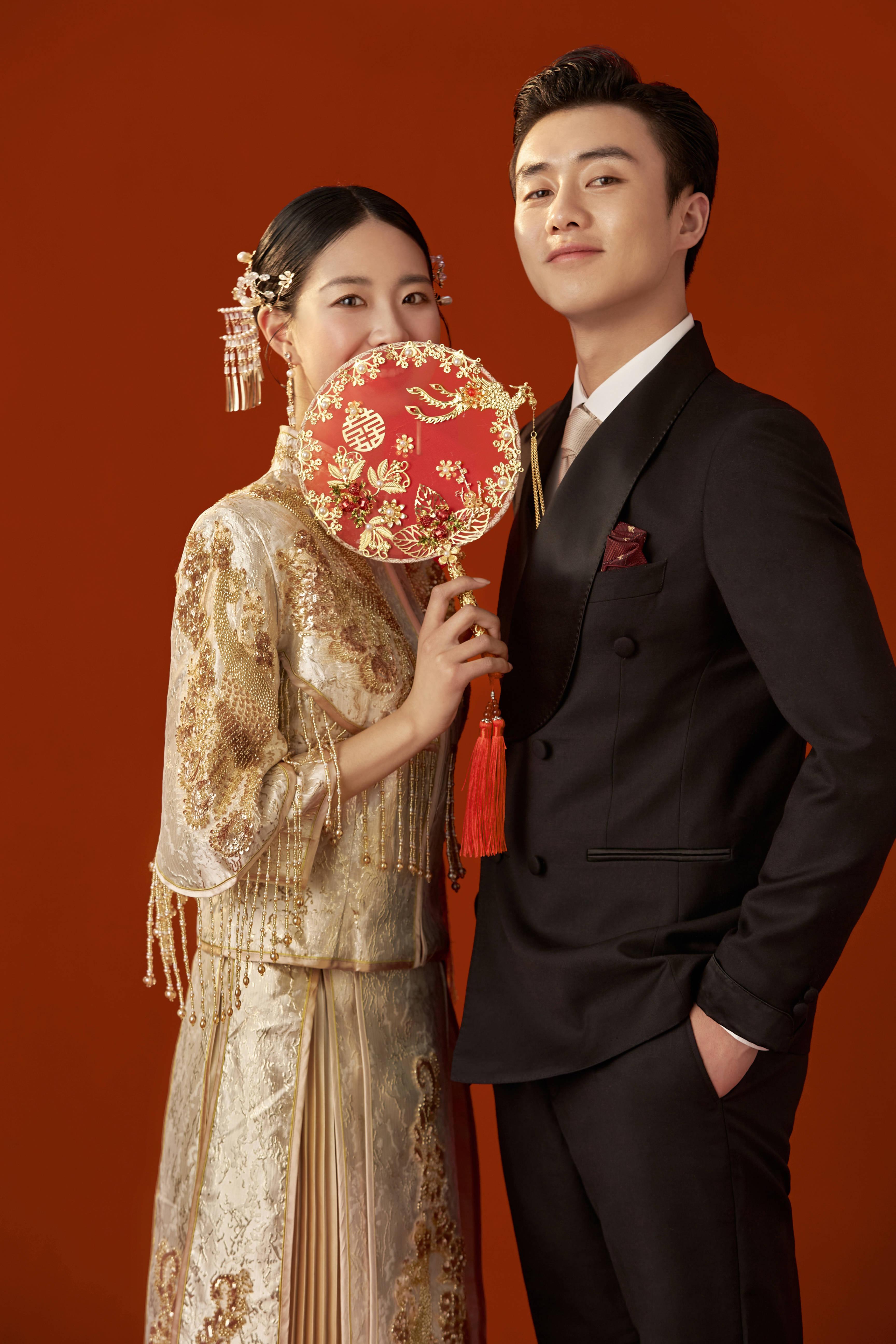 一辈子都看不腻的中式秀禾服婚纱照 - 知乎