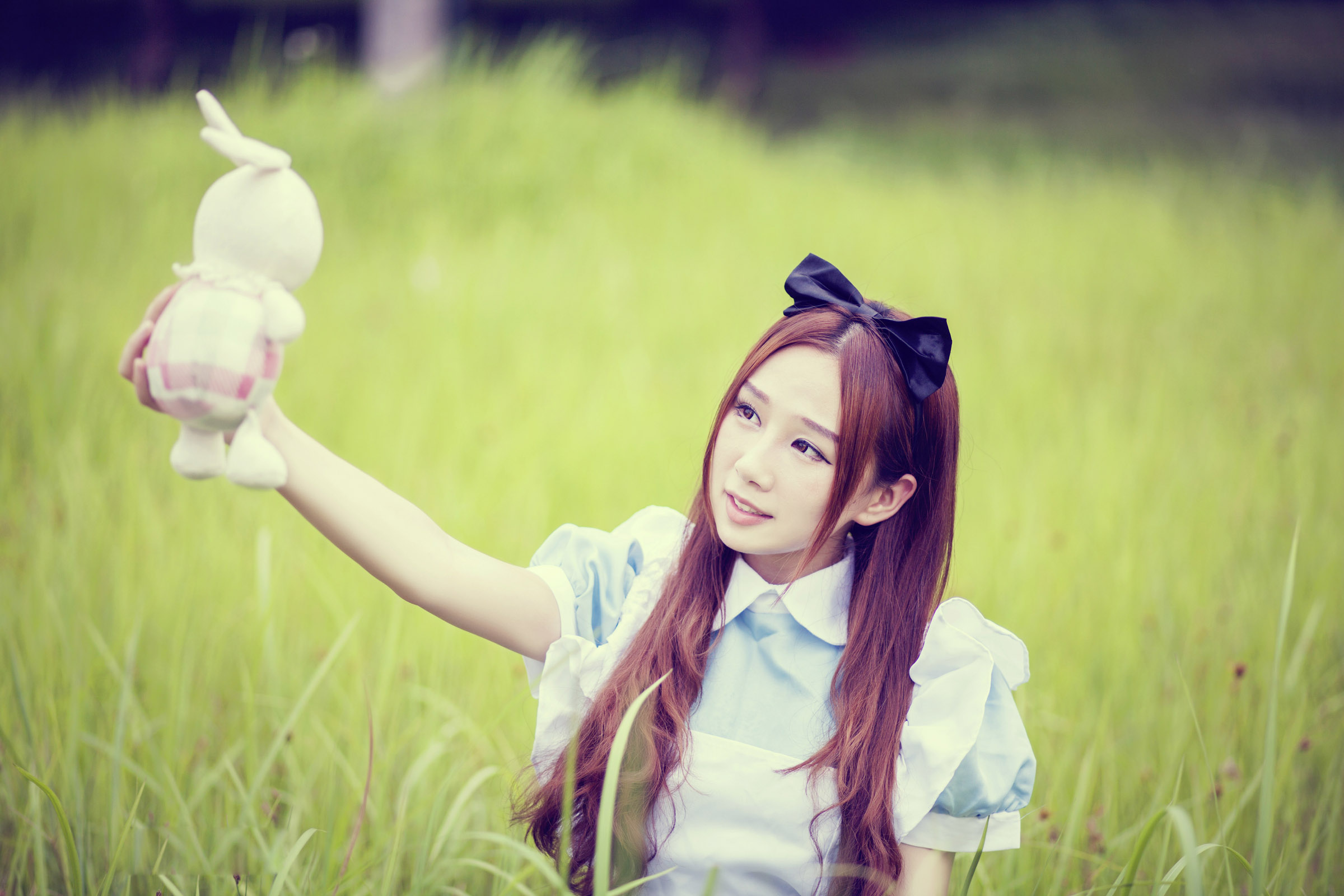 宅男福利甜美女仆装妹子性感挑逗诱惑图(二)