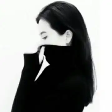 情侣头像黑白霸气一男一女2019最新微信黑白情侣头像大全