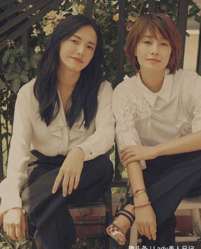 姚晨,刘涛,女明星罕见同框,谁才是气质合照高手?