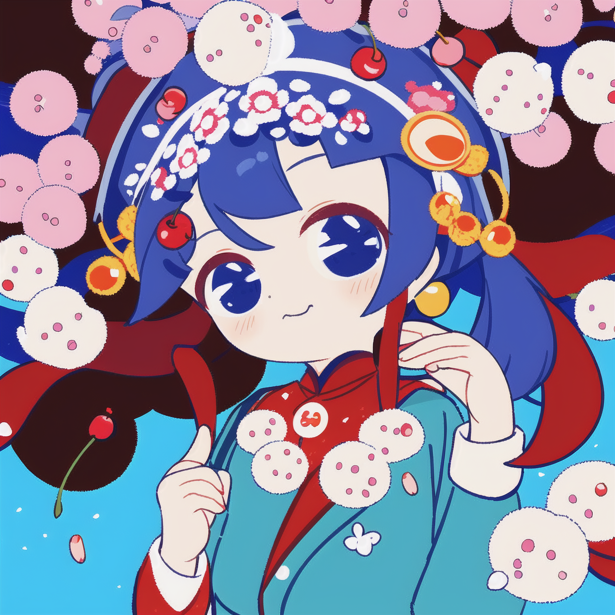 q萌女头,卡哇伊头像大放送 哇塞,宝贝们!