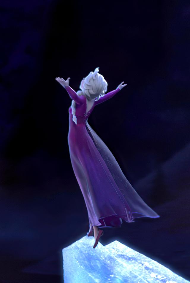 美美美迪士尼一姐冰雪奇缘2艾莎女王特写超清手机壁纸大图