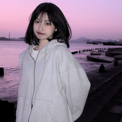 祁宋ins真人森系清新女生头像