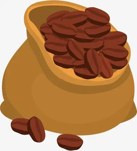 矢量png一袋咖啡豆