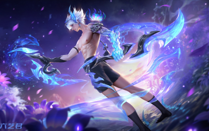 当澜漏出腹肌,一切都会好的,还想看王者荣耀哪个男英雄的胸肌腹肌呀