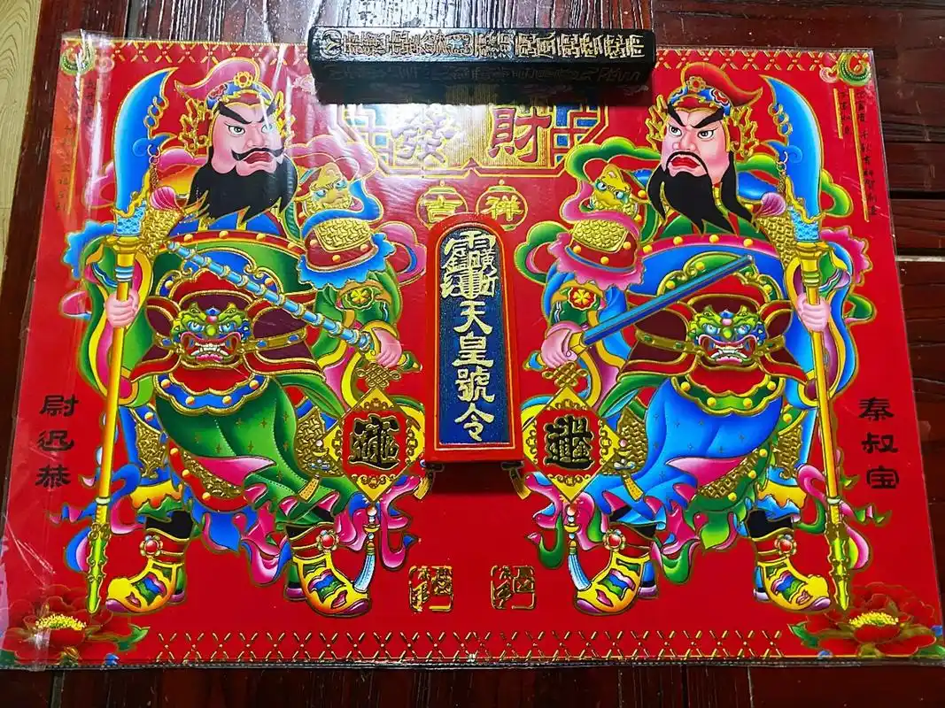 门神,即司门守卫之神,是中国农历新年贴于门上的一种画类.按照 - 抖音