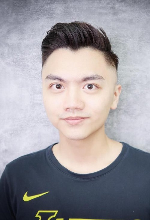 圆脸男士适合的短发造型,短发图片,发型图片