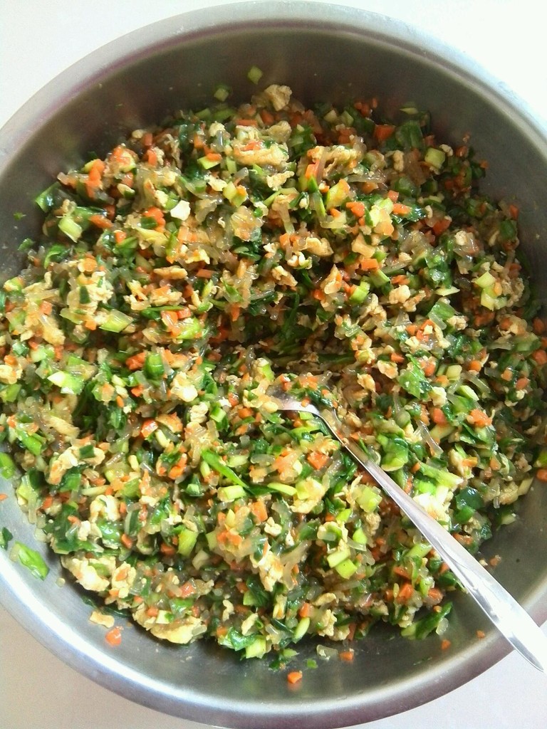 鸡蛋韭菜饺子馅