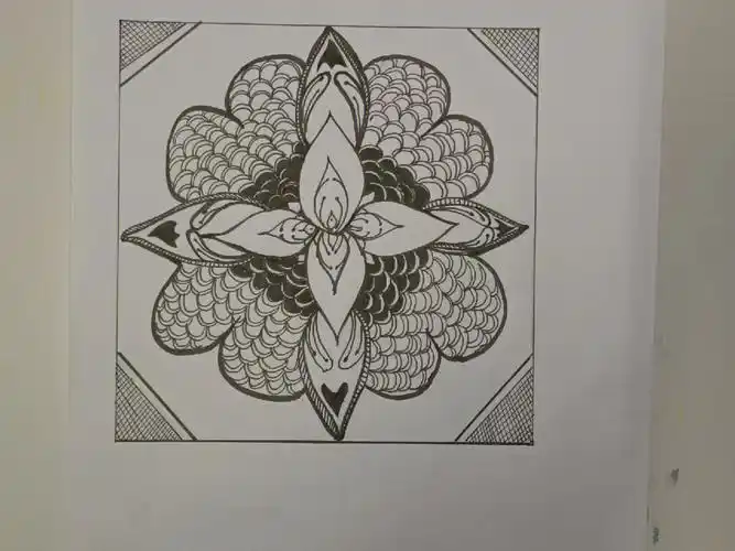 四方连续08临摹的别人的喔