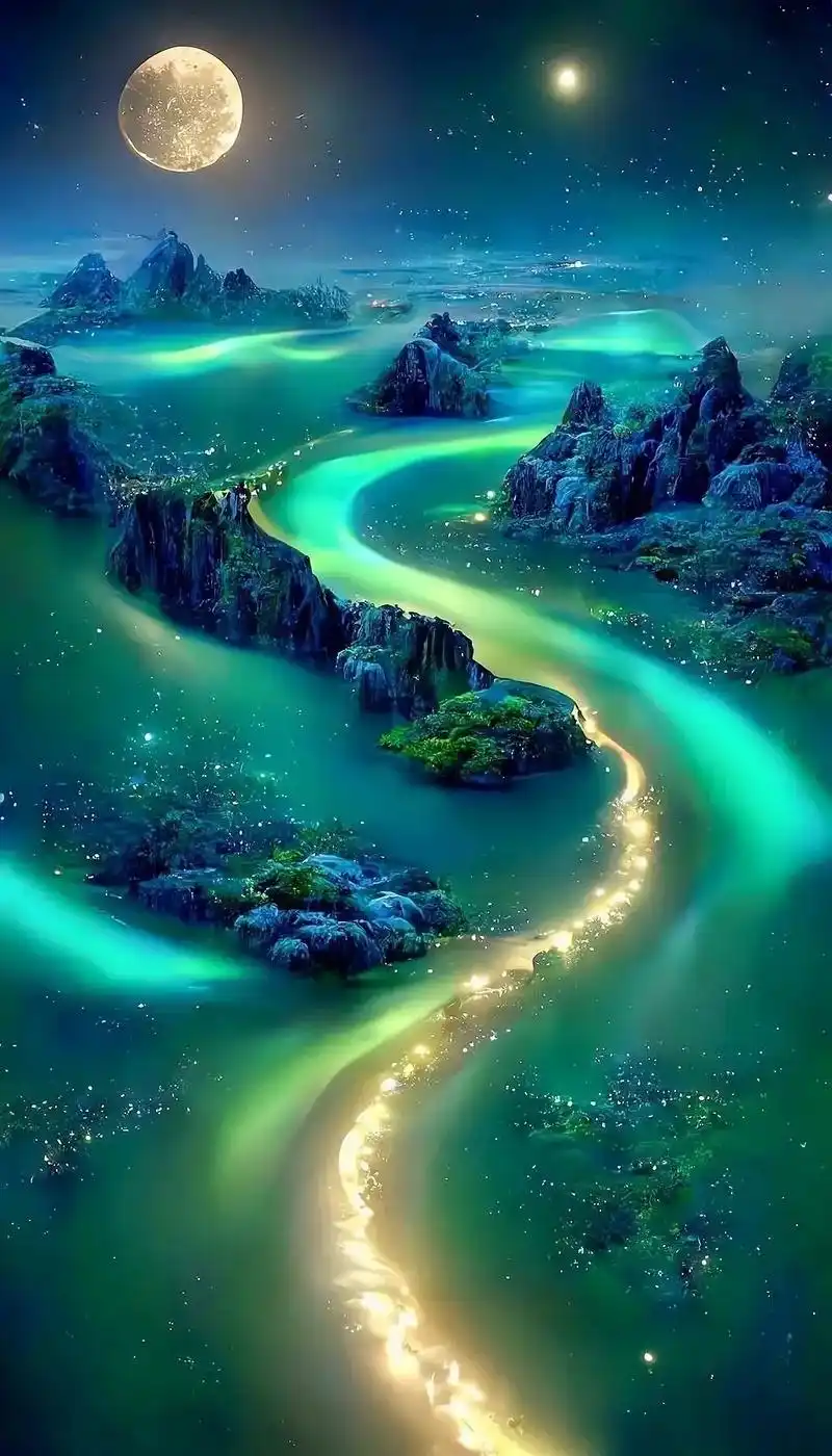 唯美意境 #治愈系 #星辰大海 #分享美景 #好看的背景图 - 抖音