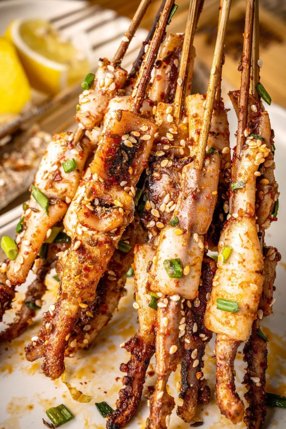 木屋烧烤海鲜烧烤节,吃爆汁生蚝,q弹海虾…_焦香