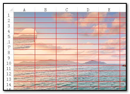 excel表格中怎么给指定区域填充背景?